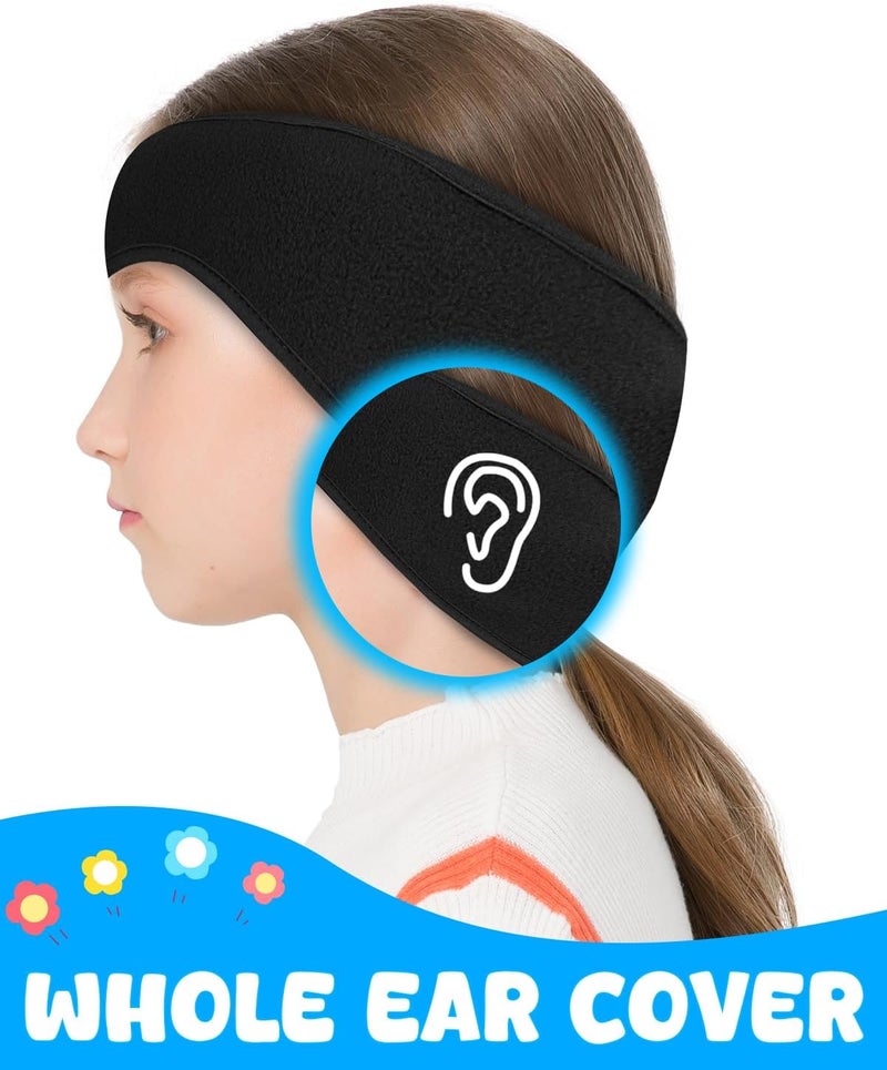 JOEYOUNG Ear Warmers for Kids Winter Headbands for Boys Girls Ear Muffs Cover for Running Cycling Football - Image 5